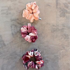 Set of 3 Micale Lynn scrunches. Retail for $14 each.